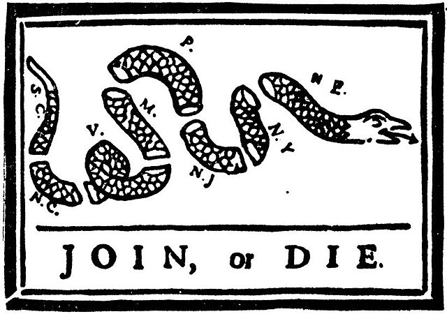 "Join or Die"
