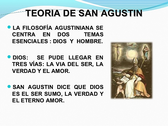 San Agustín (TEORÍA)