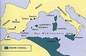 Destrucció del regne vàndal d’Àfrica