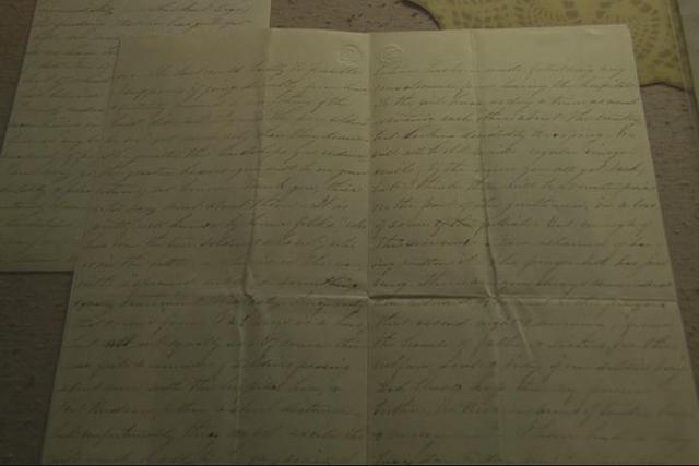 Letter from Kate Burruss to her brother Edward Burruss