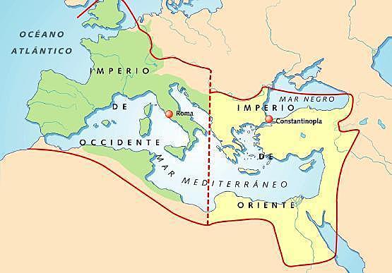 La caída del imperio romano