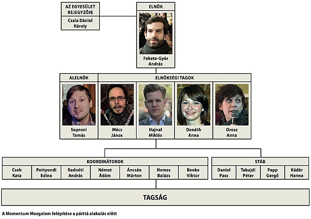 Momentum, mint egyesület