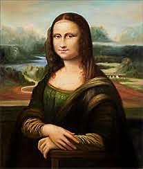 Leonardo da Vinci painted the Mona Lisa
