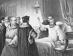 John Wycliffe argued the Bible was the highest religious authority – not the Pope.