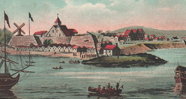 Dutch colonists from settlements in new Amsterdam