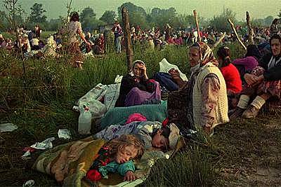 impieza étnica en la ex Yugoslavia