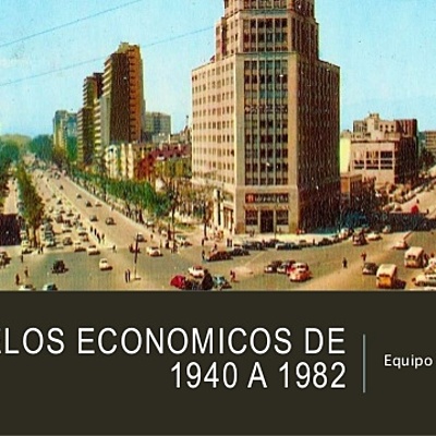 Timeline: Modelos económicos de 1940 a 1982