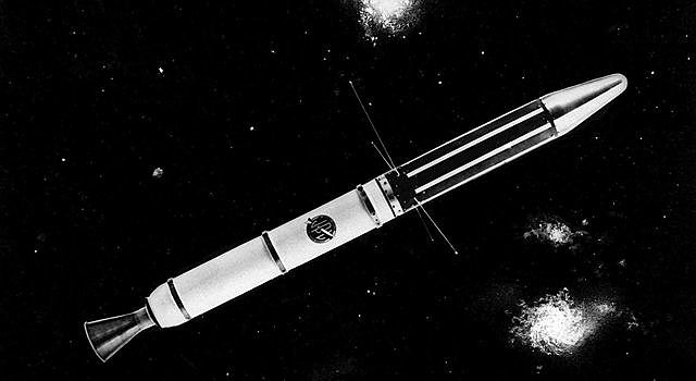 Explorer 1 satellite launched
