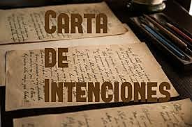 Cartas de intención