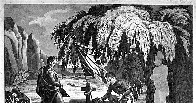 Napoleón desterrado en Santa Elena