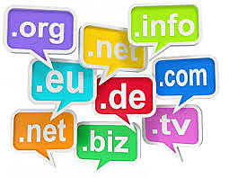 Creación de los dominios gob, mil, edu, com, org y net.