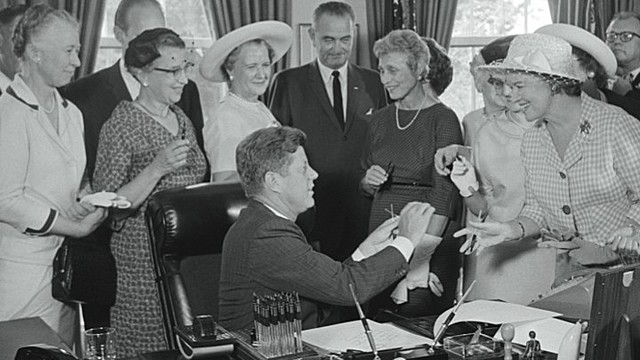 los derechos de la mujer como pilar fundamental de John F. Kennedy