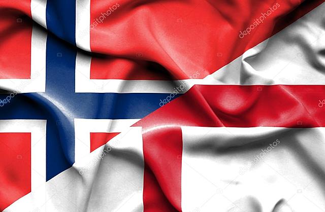 Inglaterra y Noruega se adhieren a internet, cada una con un ordenador.