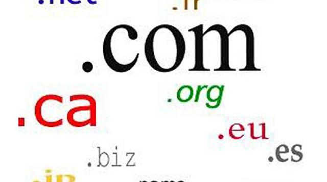 Aparición de dominios .COM