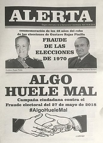 Acusación de Fraude electoral