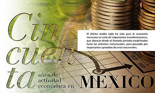 La economía mexicana creció a una tasa media anual