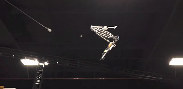 Stick Man le robot acrobate de Disney