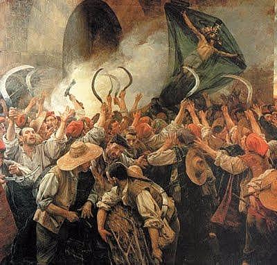 Corpus de Sang--Inici de la Guerra dels Segadors.