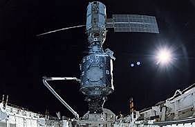 Lançament de l'estació espacial (ISS)