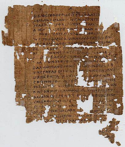 Writing on Papyrus