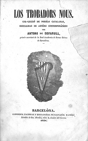 "Los trobadors nous" - Antoni Bofarull