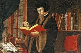 John Calvin developed the idea of predestination.