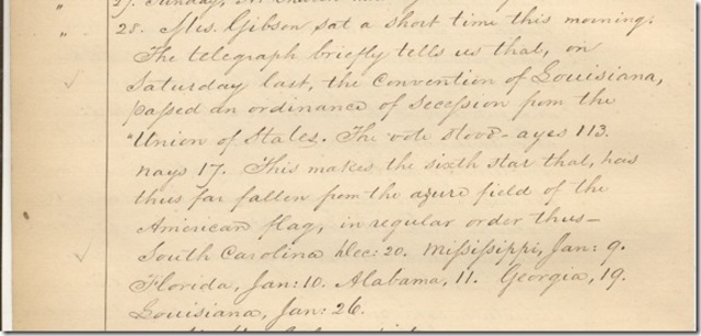 Organized a Secession