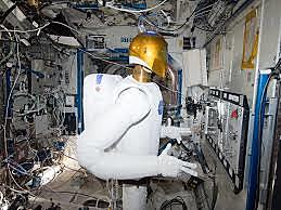 The first robot in space