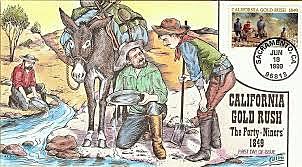 The California gold rush