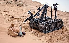 Bomb defusing robots