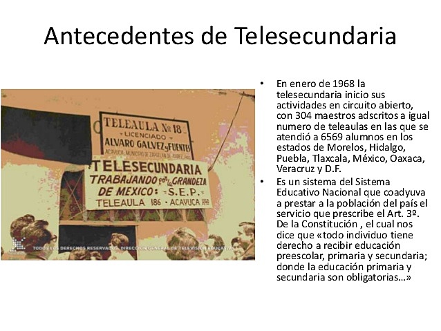 sistema telesecundaria