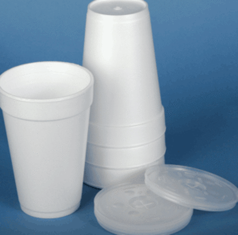 styrofoam cup