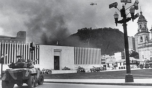 Toma del palacio de justica