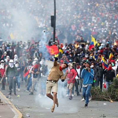 Timeline: levantamiento indigena