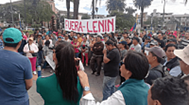 Timeline: levantamiento indigena