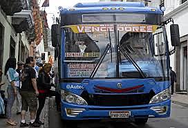 ANT dispuso incremento de $ 0,10 en las tarifas de trasporte público