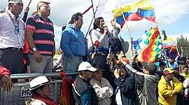 Timeline: CONAIE anuncia el levantamiento indígena en el país del Ecuador con la derogatoria 883