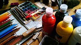 Timeline: Materiales y técnicas de pintura