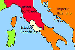 Se anexionaron los Estados Pontificios.