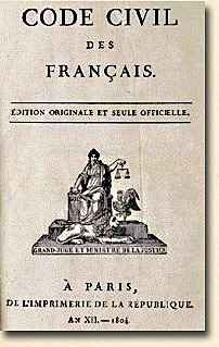 Código Civil Napoleón emperador (Consulado)