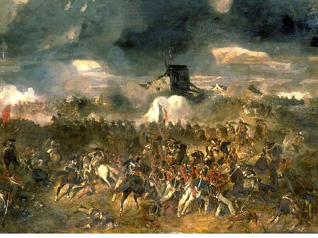 Gobierno de los Cien Días. Batalla de Waterloo (Imperio)