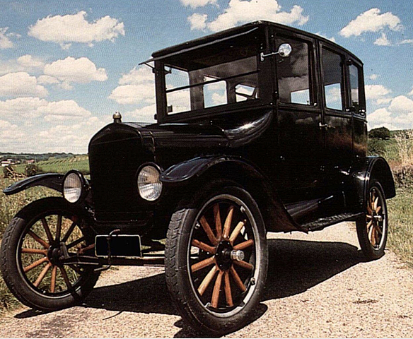 Primer automóvil en cadena, Ford, modelo T