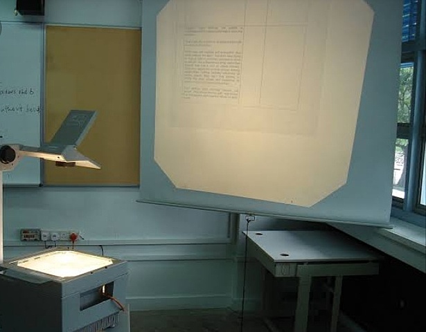 The overhead projector