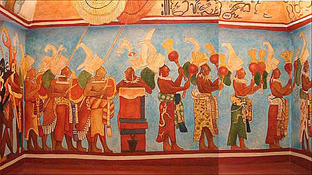 Cultura Maya (frescos de Bonampak)