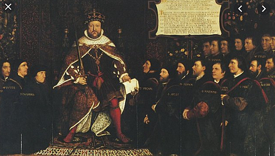 Henry the 8th of England excommunicated