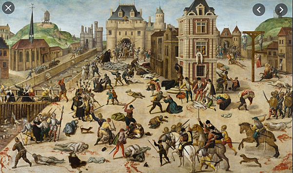 Start of the European Wars of religion