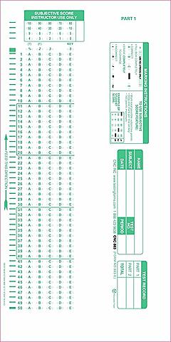 Scantrons
