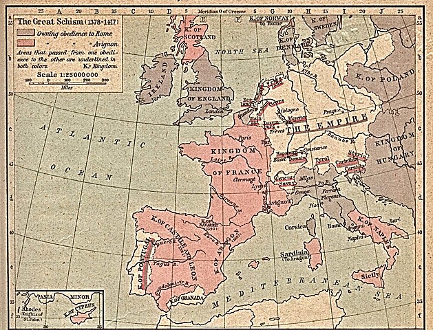 The Great Schism begins