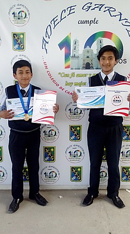 WE WON THIS GREAT CONTEST (SAN MARTIN SCHOOL)