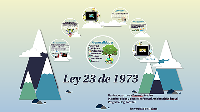 Ley 23 de 1973